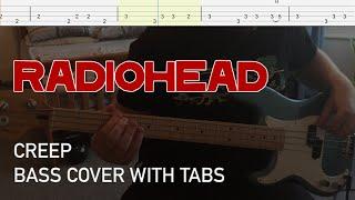 Radiohead - Creep (Bass Cover with Tabs)