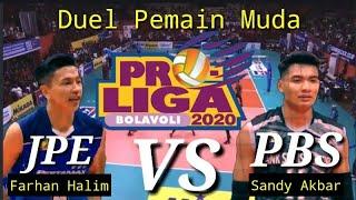 Set Terakhir Jakarta Pertamina Energi(JPE) VS Palembang Bank Sumselbabel(PBS) Duel Pemain Muda