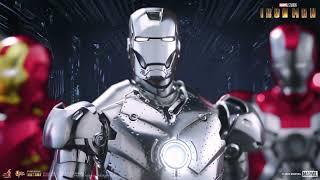 Hot Toys Iron Man Mark I to VII Diecast Collection