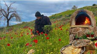 Wild thyme pie with fresh cheese | from the mountain to the table in village style