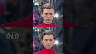 [Comparison]Hot toys Spider man New and Old suit comparison #shorts #hottoys #comparison