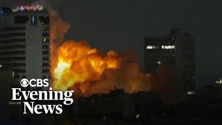 Iran and Israel trade missile strikes as conflict intensifies