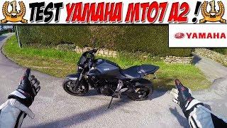 #MotoVlog 32 : TEST YAMAHA MT07 A2 / LA MEILLEURE MOTO A2 !!!!!