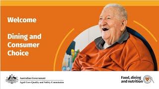 Aged Care Quality and Safety Commission - Food, dining and nutrition webinar