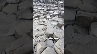 Iconic View at Giant Causeway #northernireland #exploreuk #basalt #rockformations #ireland #travel