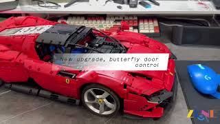 High Performance Brushless RC 60km/hr LEGO Technic Ferrari Daytona SP3 #42143