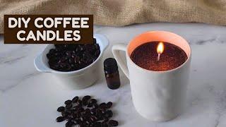 DIY Coffee Candles