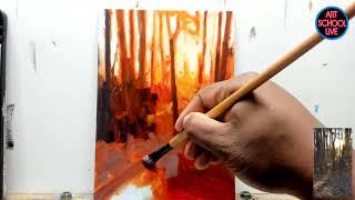 Painting Sunsets with Steven Walker