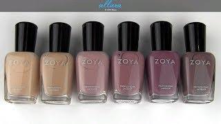 Zoya Naturel 2014 Collection: Live Application & Review