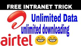 Airtel Free internet Trick in Hindi [ with proof ]