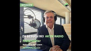 Interview Nationalrat Franz Grüter über seinen Werdegang und Schweizer Aussenpolitik