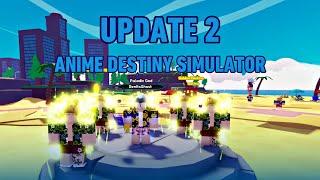UPDATE 2 + SUMMER EVENT, PASSIVES, NEW CODES & MORE!! Anime Destiny Simulator Roblox!