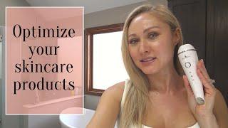 Optimize the absorption of your skincare products