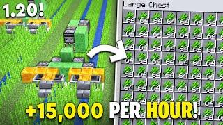 Minecraft BEST Sugar Cane Farm 1.21 - New - 15000+ Per Hour!