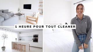 MOTIVATION MÉNAGE ! 1 HEURE DE MÉNAGE PAR SEMAINE POUR CLEANER SA MAISON !