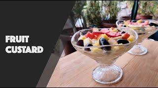 Fruit Custard Recipe | Fruit Salad | Jessy's Cookbook