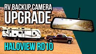 RV Back Up Camera UPGRADE // Haloview RD10 Install & Review