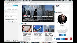 CoverNews - Widgets Overview