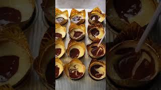 Sir Davis Marbled Chocolate Cornbread Cake Muffins