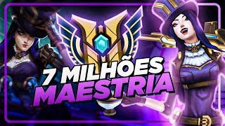 ANALISANDO MONO CAITLYN COM 7 MILHÕES DE MAESTRIA - DICAS E TRUQUES