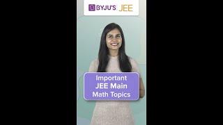 Important JEE Mains Topics #Shorts