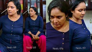 Nisha Sarang  Malayalam Serial Actress Hot | part 10