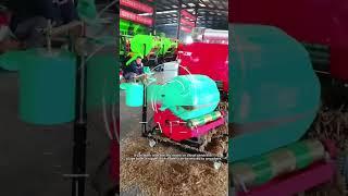  Revolutionize Your Silage Storage with the Mini Silage Baler Wrapper Machine! 