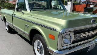 In Your Garage: 1969 Chevy C20 Walkaround Video