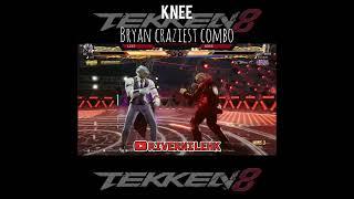 Knee's Bryan Comeback by a crazy combo #tekken8 #gaming #rivernilehk