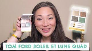 TOM FORD   NEW Soleil et Lune Eye Color Quad Swatches and Demo