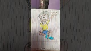 Nobita cute drawing by harshit please subscribe to my channel