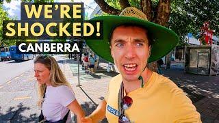 Why Everyone Told Us NOT TO VISIT Canberra! (First Impression) Australia 