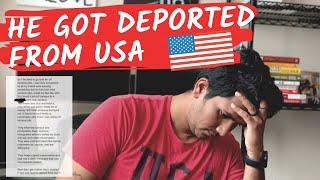 "He got Deported From USA Because ..." - Don't Do This in USA!