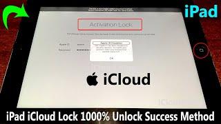 iPaD Unlock^ WithouT ApplE ID Password!! iCloud Activation Unlock iPad 1000% Working Method2024