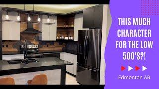 New home with a TON OF CHARACTER | Edmonton home tour in the low 500's