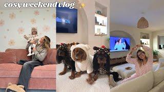 life in our new home: house updates, christmas prep + playroom reveal.. weekend vlog