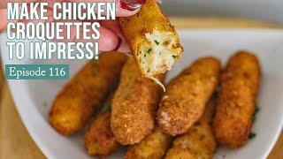 Latin Chicken Croquettes