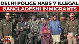 Delhi Elections 2025: Delhi Police Nab Seven Illegal Bangladeshi Immigrants Ahead Of Assembly Polls