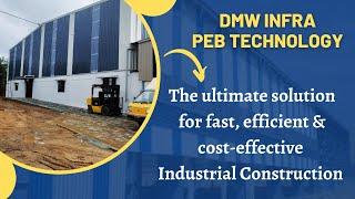 How to build a PEB Building: Inside and Out - DMW Infra #construction #peb