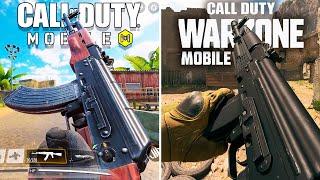 Call of Duty Mobile vs Call of Duty Warzone Mobile - Comparison