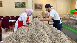 Самая продаваемая еда в Новом году | Узбекская национальная еда - Нарын | Блюдо с Кази