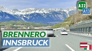 Confine di Stato ITALIA - AUSTRIA | Vipiteno - Brennero - Innsbruck | A22 - A13