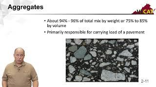 Plant II - Chapter 2: Components of Asphalt Concrete Mixes