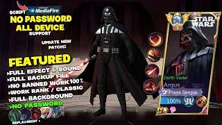 NEW Script Skin Argus Star Wars No Password | Effect & Voice - New Patch Mobile Legends