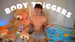 ASMR Body Triggers that might turn u 