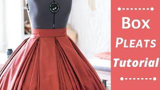 Box Pleats Tutorial