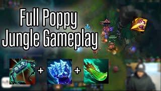 Poppy Jungle Season 14 FULL GAMEPLAY - League Of Legends