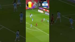 Highlight Belgia vs Israel | 2024 #youtubeshorts #shorts #football #belgium #israel #highlights