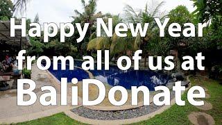 Happy New Year from BaliDonate and Puri Kasih