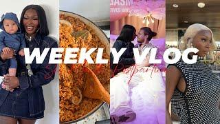 WEEKLY VLOG | Phewww 6 months postpartum + our first date as parents + cooking & MORE | Shalom Blac